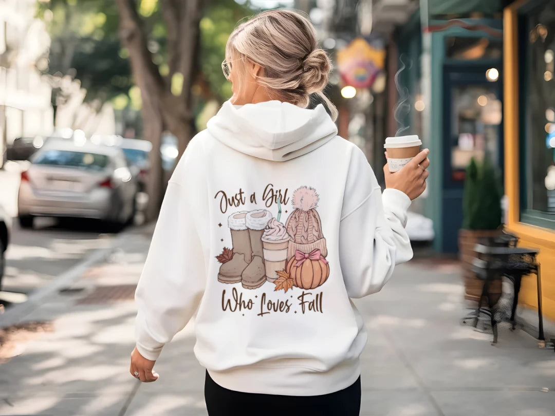 "Just a Girl Who Loves Fall" Hoodie