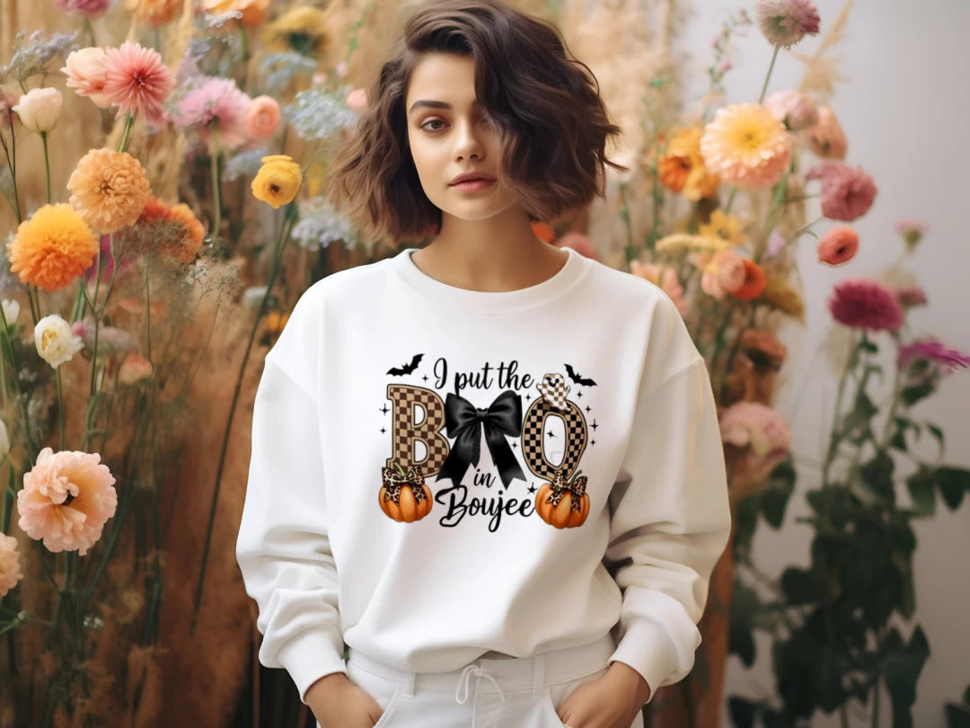 "I Put the BOO in Boujee" Sweatshirt
