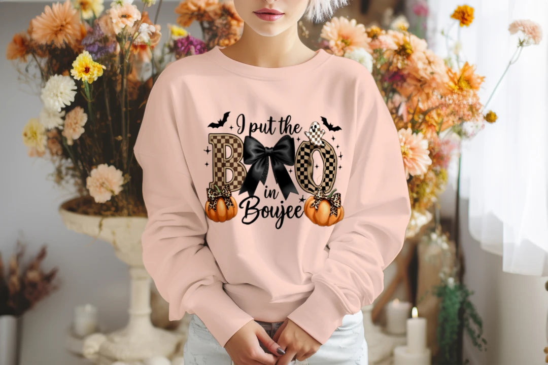 "I Put the BOO in Boujee" Sweatshirt
